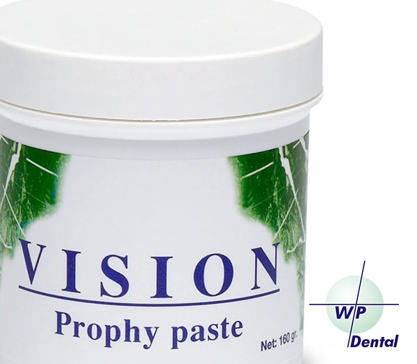 PASTA kopia Vision Prophy Paste Profesjonalna Pasta Polerska o wartości RDA 237. Doskonałe Rezultaty Polerowania: zębów, akrylu, tworzyw sztucznych, koron i materiałów wypełnieniowych, czyszczenie zębów przed wybielaniem. Duży słoik 160g. Smaki: TRUSKAWKA, LIMONKA, CYNAMON Z MIĘTĄ